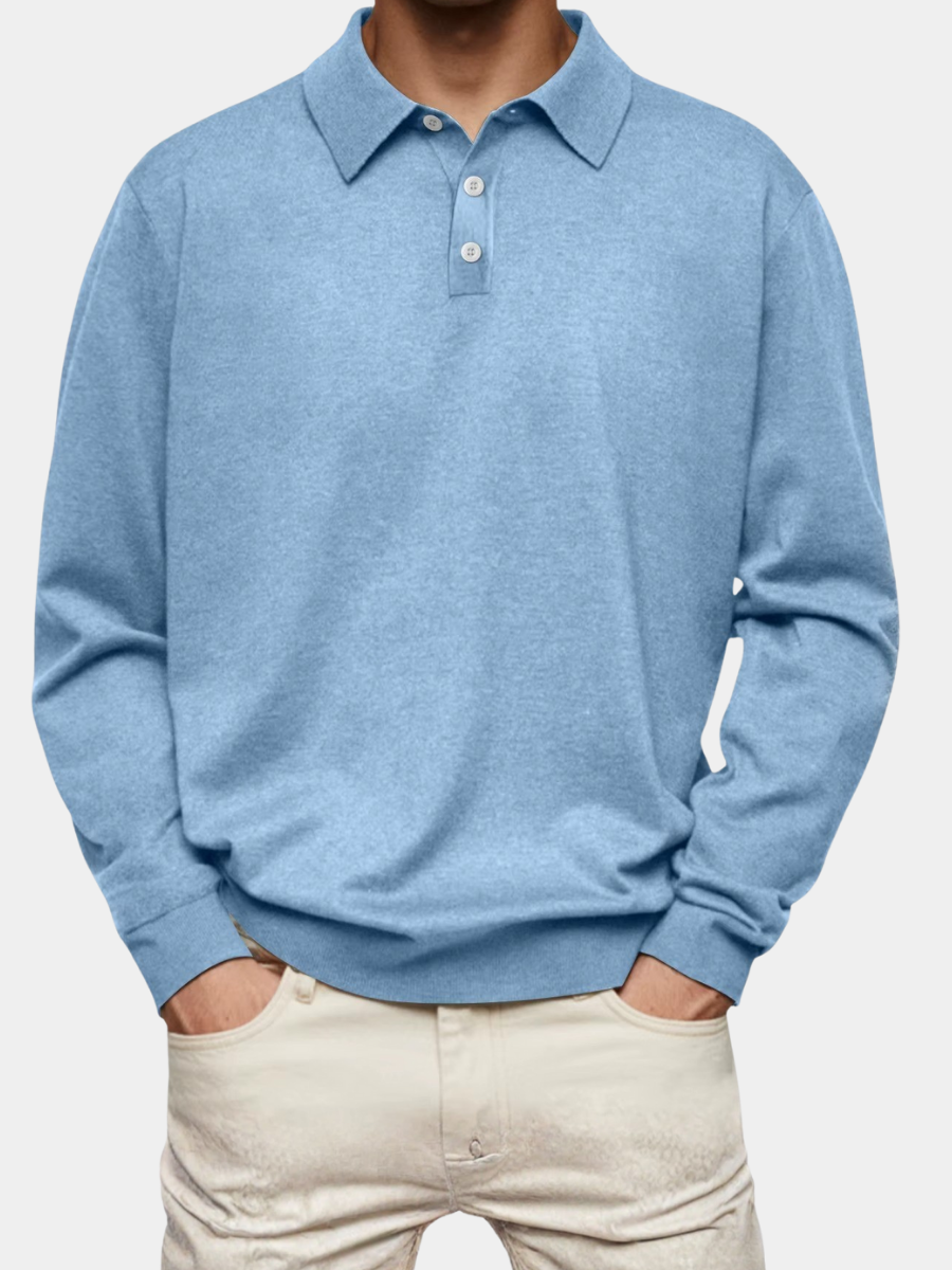 OLIVIER | POLO COL MOTIF
