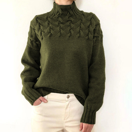 CÉLESTE | COL ROULÉ CHIC HIVER