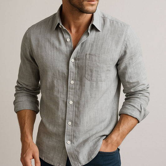 ACHILLE | CHEMISE ESSENTIELLE DÉCONTRACTÉE