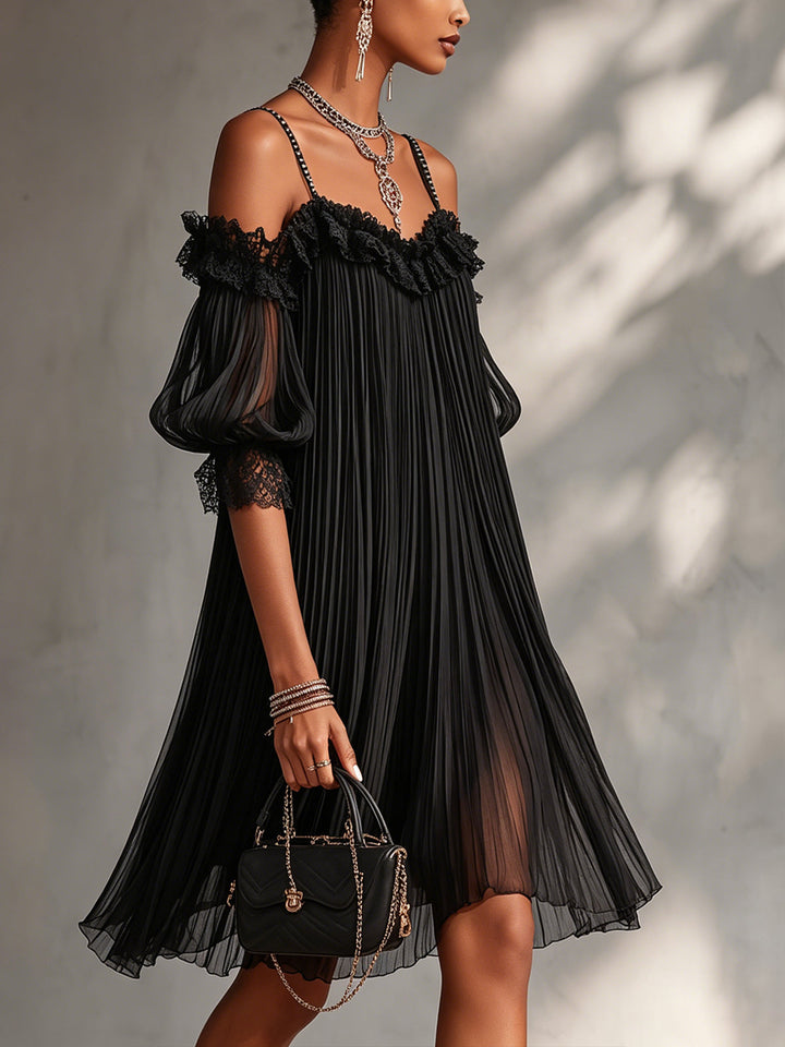 MARGAUX | ROBE NOIRE CHIC SOIRÉE