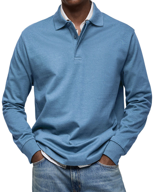 ALEXANDRE | POLO MANCHES LONGUES CASUAL