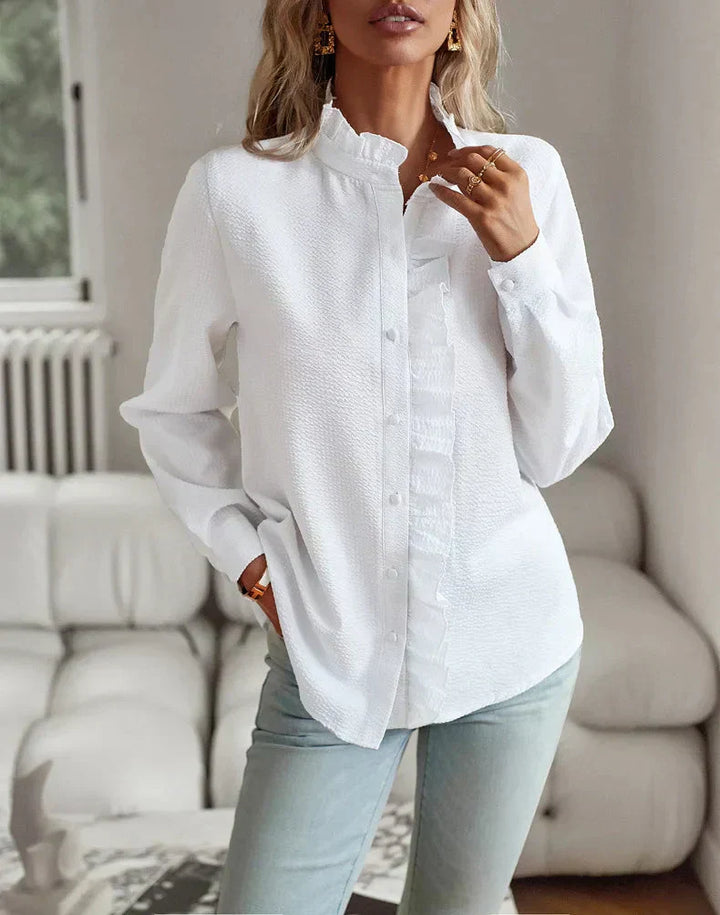 Clara | Blouse Chic Détails Raffinés