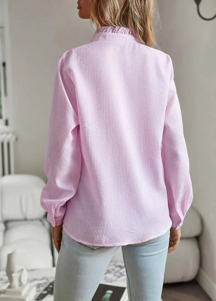Clara | Blouse Chic Détails Raffinés