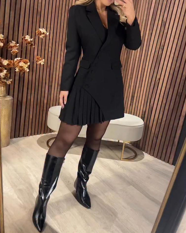 Adèle | Robe Revers Blazer