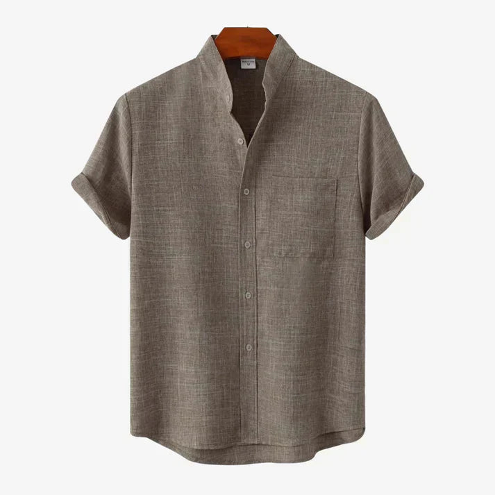 Léo | Chemise Estivale Col Officier