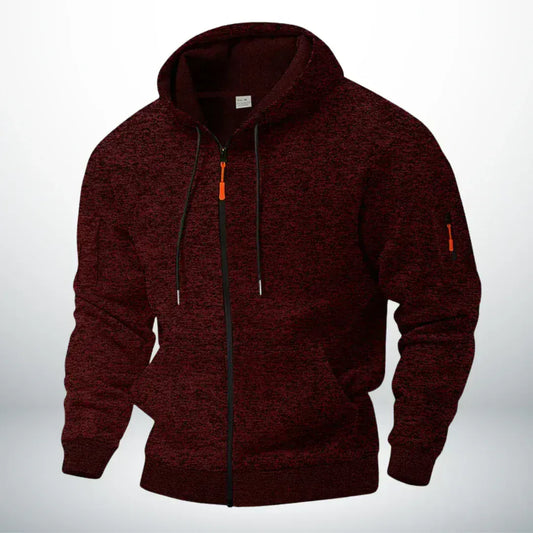 JORIS | SWEAT ZIPPÉ À CAPUCHE