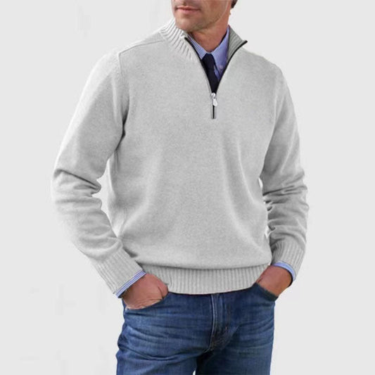 BENOÎT | PULL DEMI-ZIP ÉLÉGANT