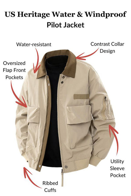 MAXIME | BLOUSON AVIATEUR TOUT TEMPS