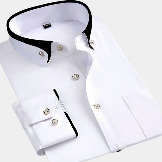 MÉDÉRIC | CHEMISE CLASSIQUE MANCHES LONGUES