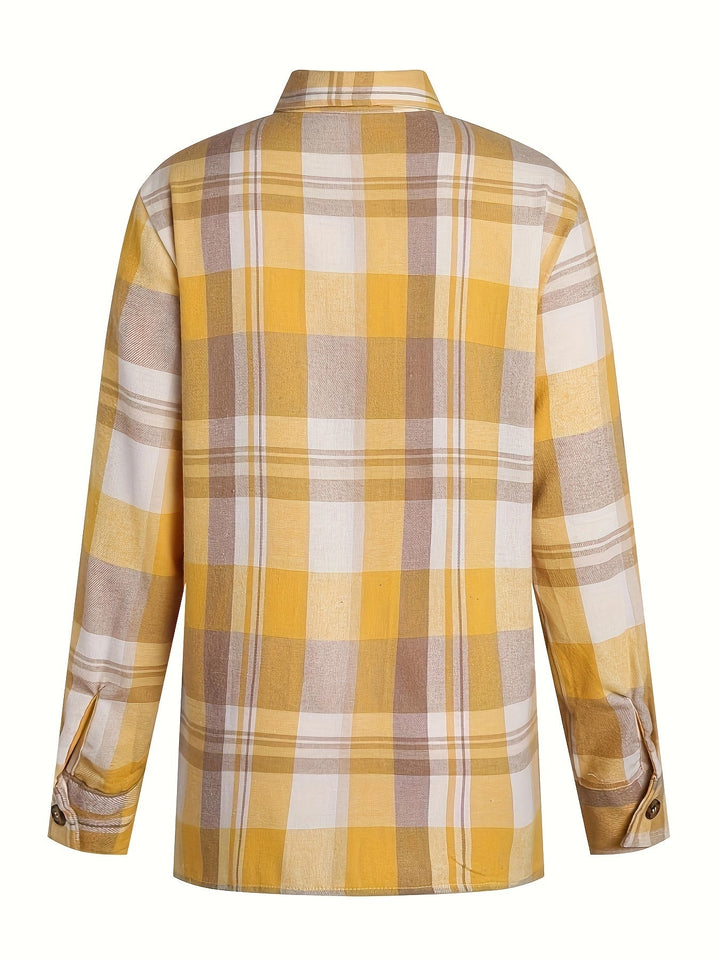 CAMILLE | CHEMISE VICHY ESTIVALE CHIC