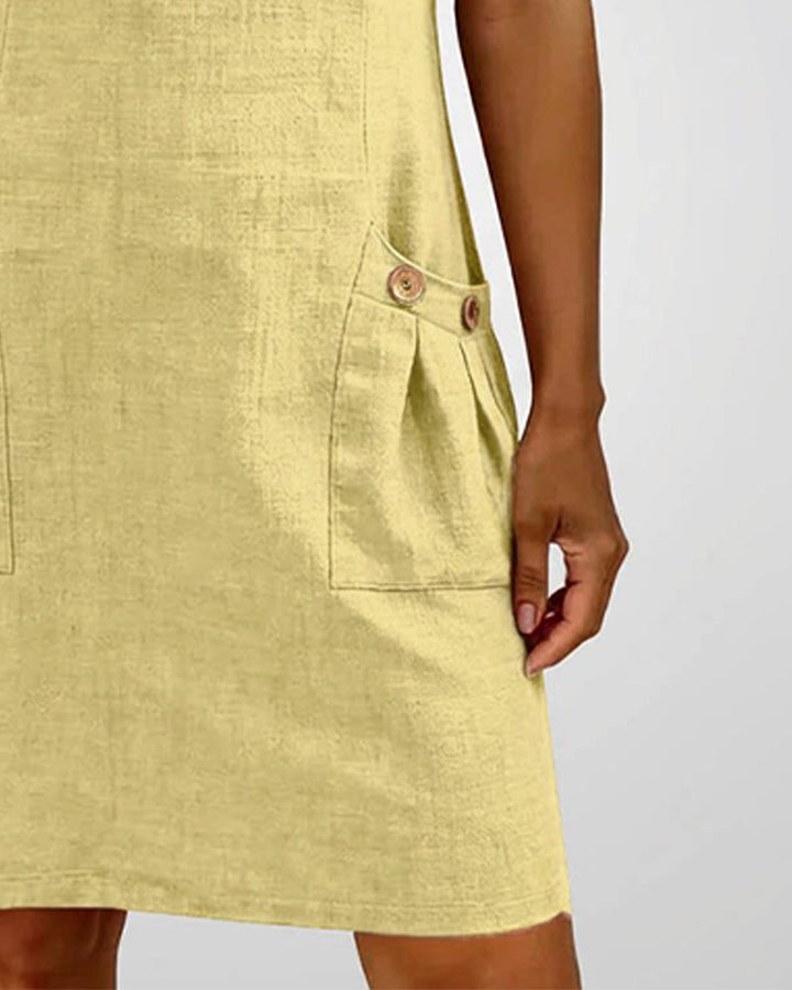 Chloé | Robe Fluide Col Rond