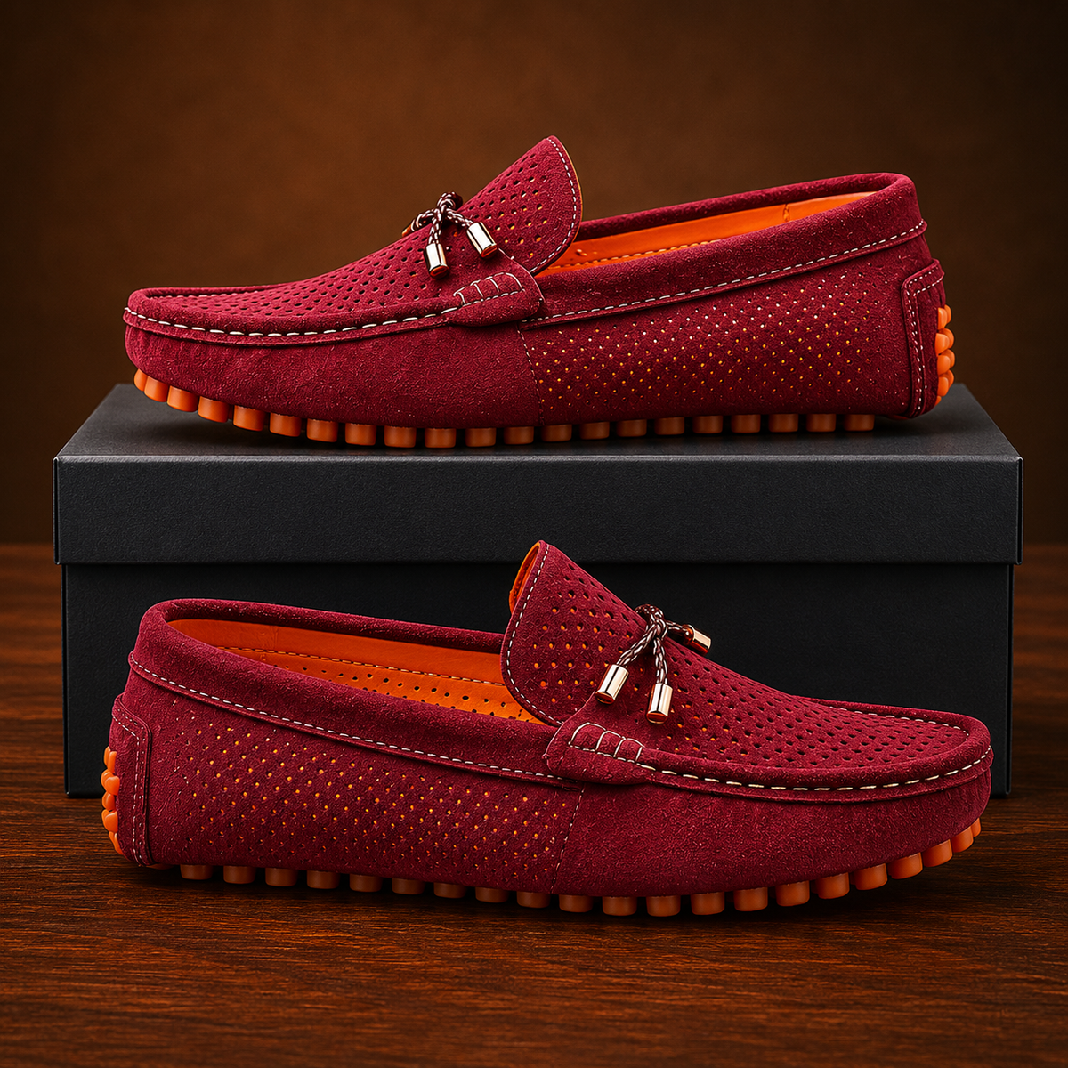 LAURENT | MOCASSINS DAIM