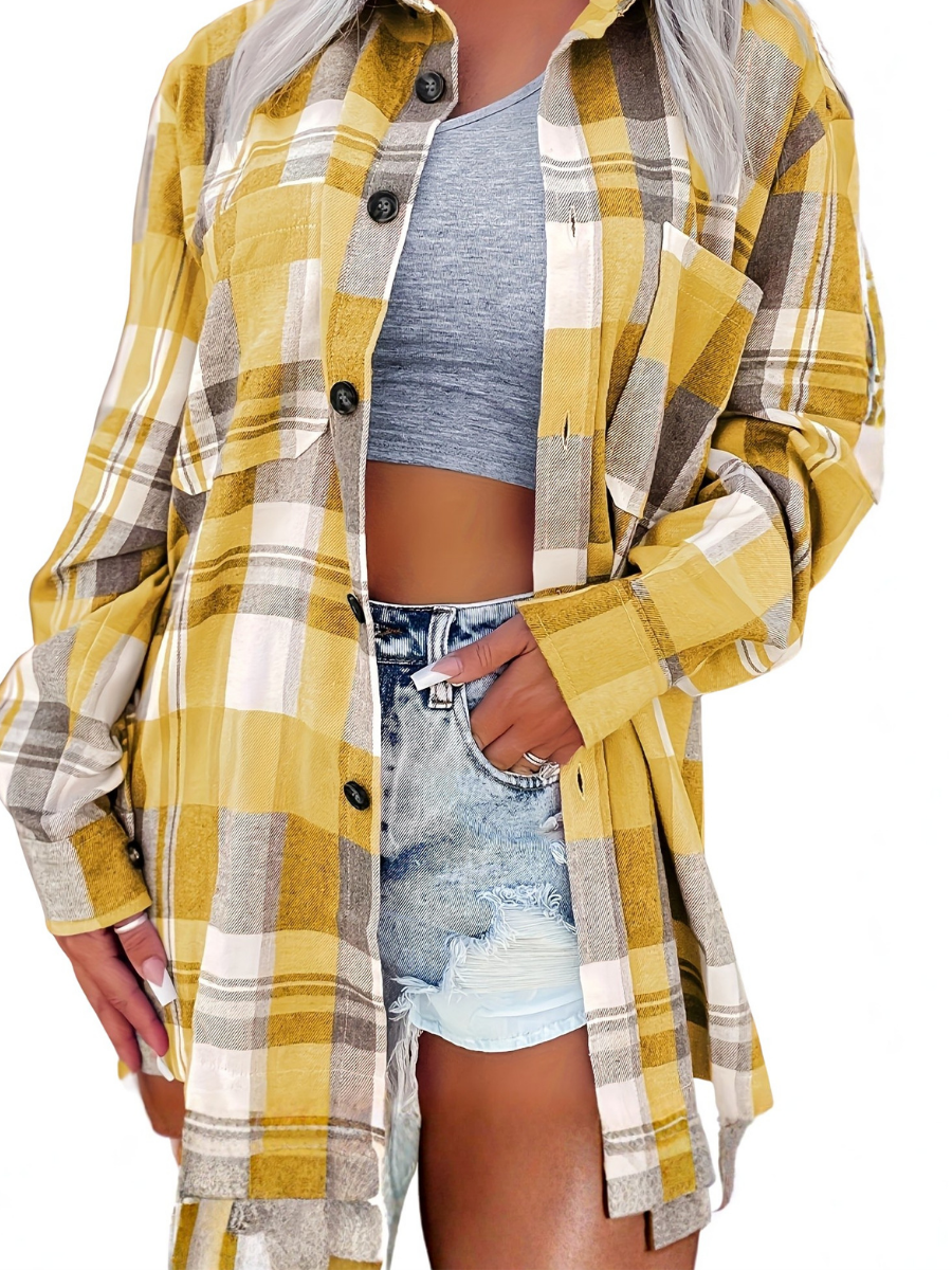 CAMILLE | CHEMISE VICHY ESTIVALE CHIC
