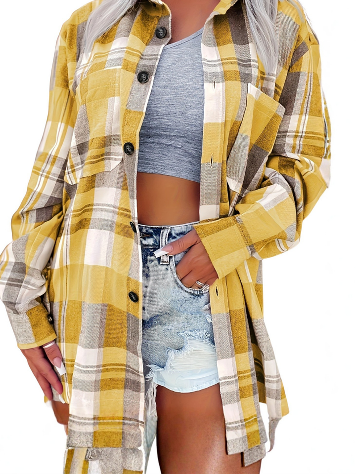 CAMILLE | CHEMISE VICHY ESTIVALE CHIC