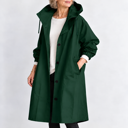 ROSALIE | TRENCH LONG À CAPUCHE