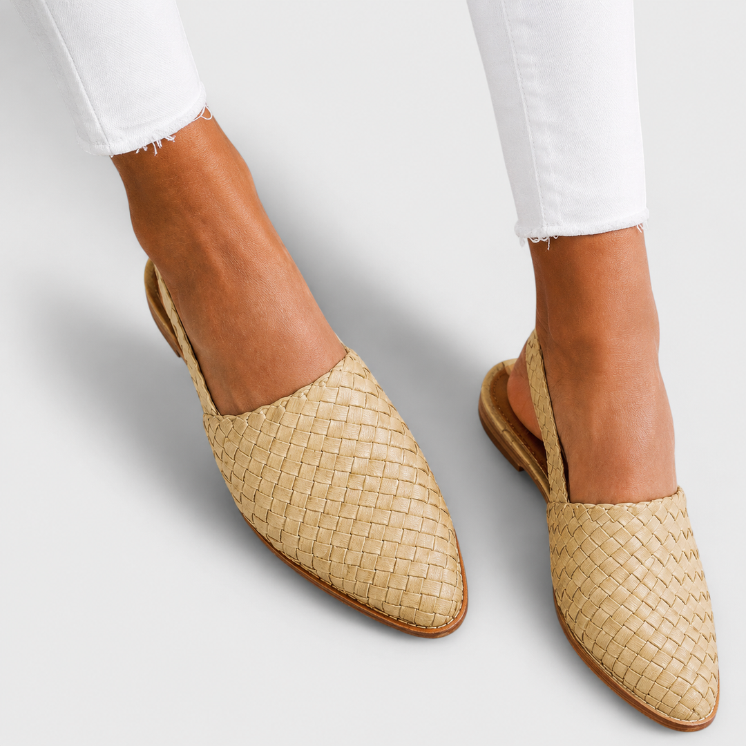LOUISE | MOCASSINS TRESSÉS ÉLÉGANTS