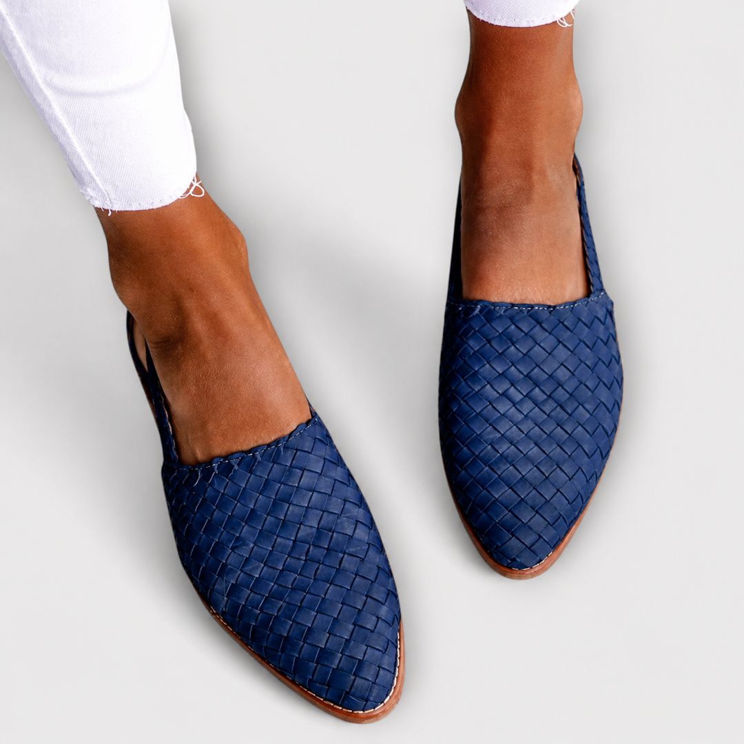 LOUISE | MOCASSINS TRESSÉS ÉLÉGANTS