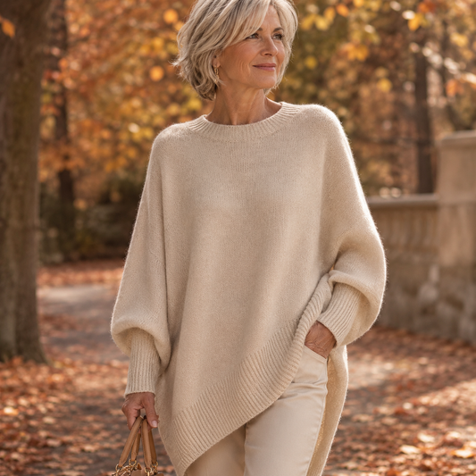 CAPUCINE | PULL AMPLE À COUPE FLUIDE