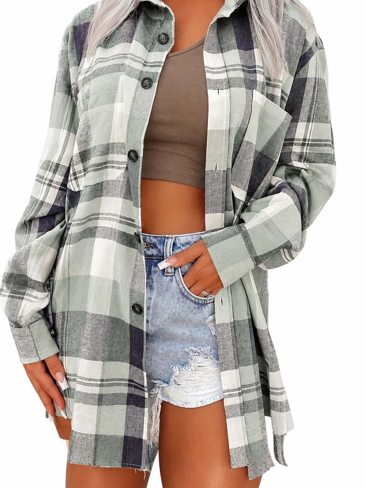 CAMILLE | CHEMISE VICHY ESTIVALE CHIC