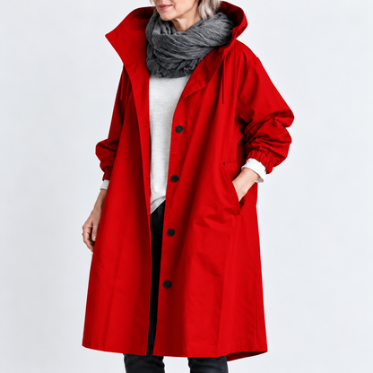 ROSALIE | TRENCH LONG À CAPUCHE