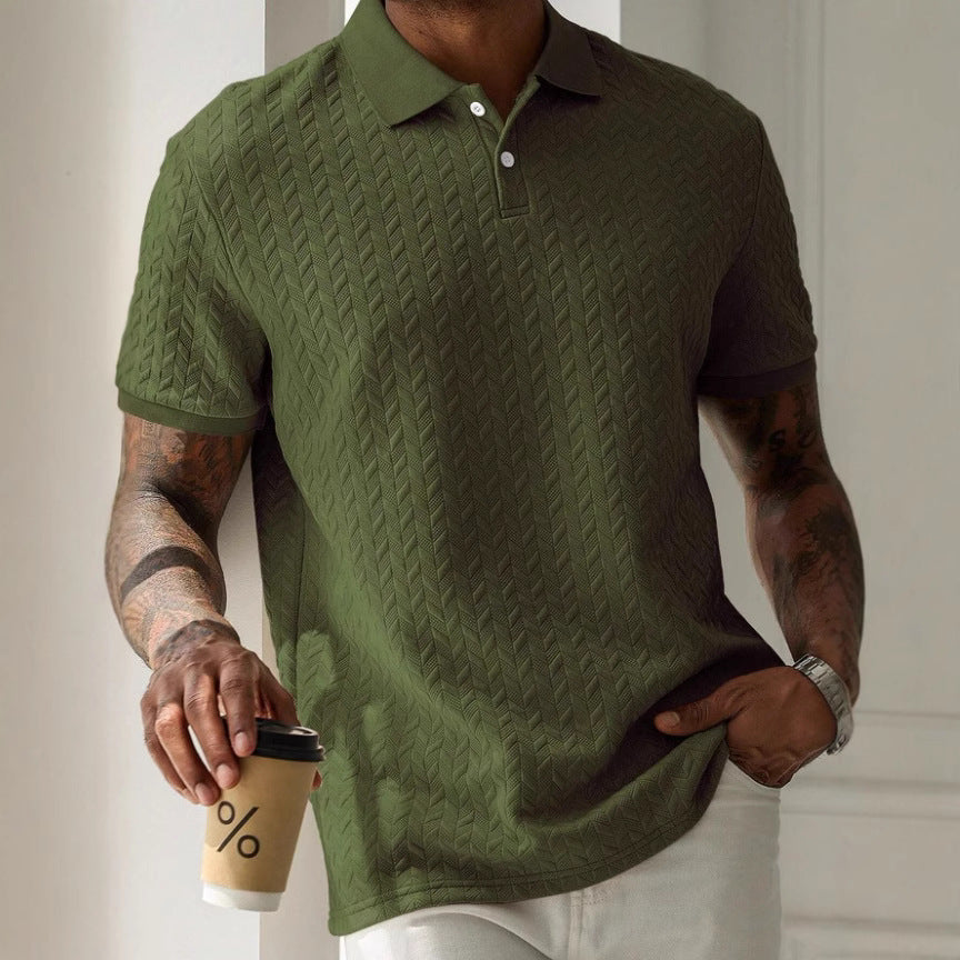 Victor | Polo Chevrons Élégant