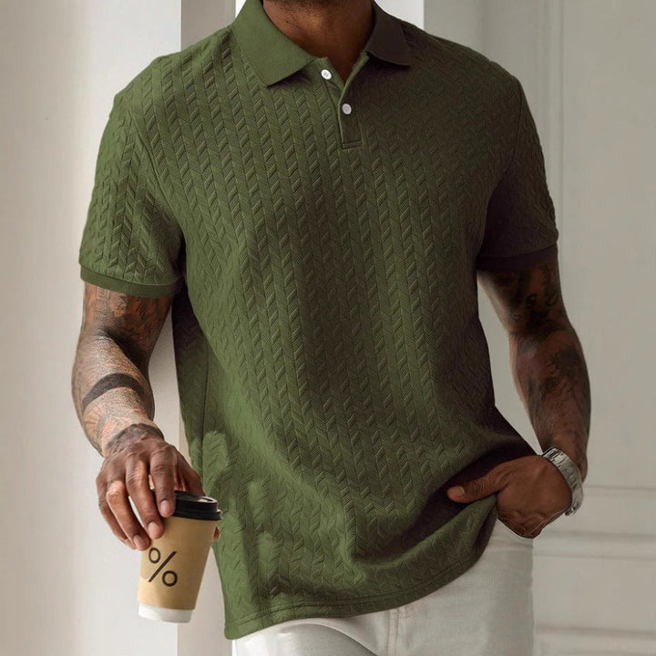 Victor | Polo Chevrons Élégant