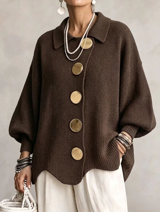 Cardigan Hortense Moka