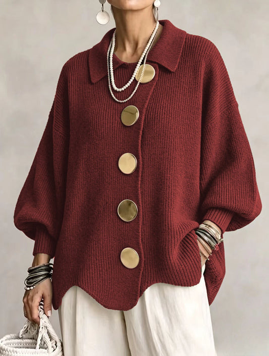 Cardigan Hortense Rouge
