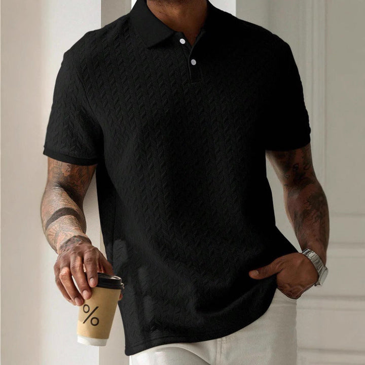 Victor | Polo Chevrons Élégant