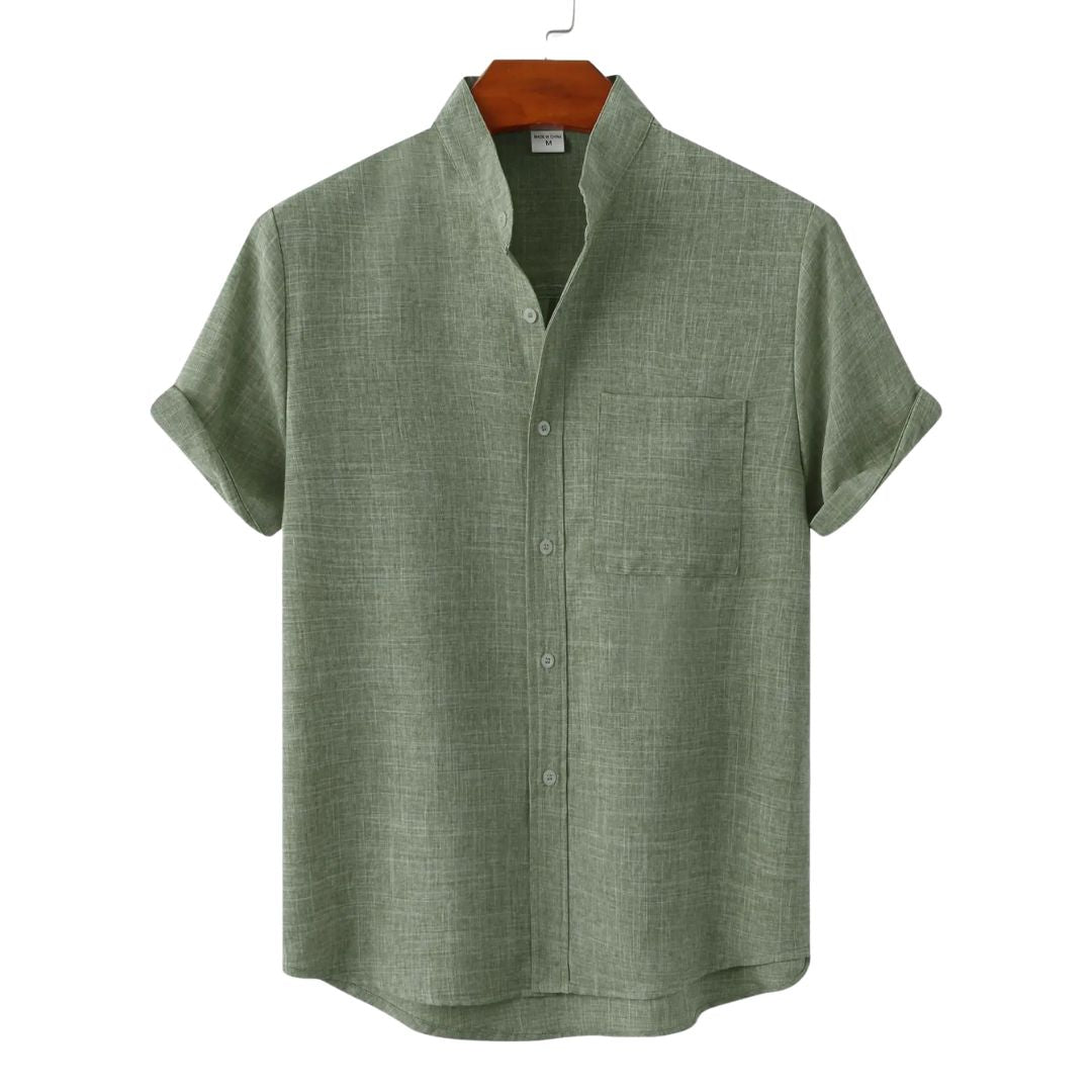 Léo | Chemise Estivale Col Officier