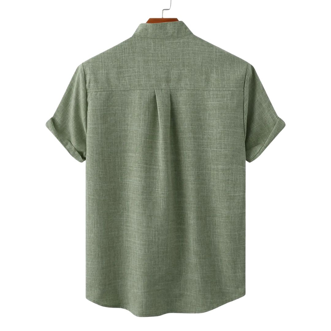Léo | Chemise Estivale Col Officier