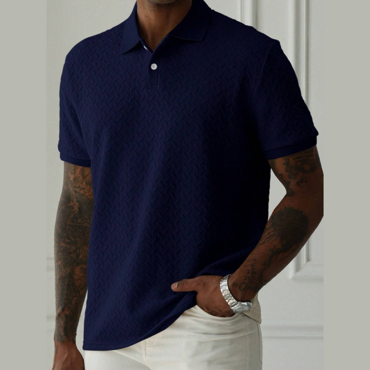 Victor | Polo Chevrons Élégant