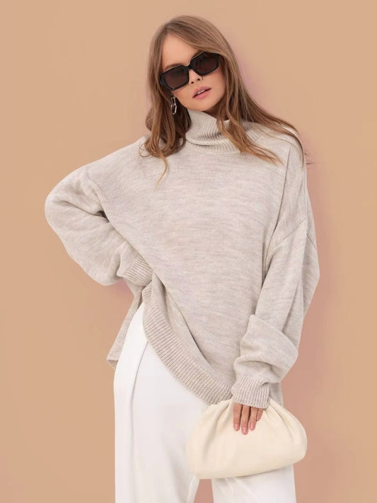 MAÏA | PULL OVERSIZE À FENTES