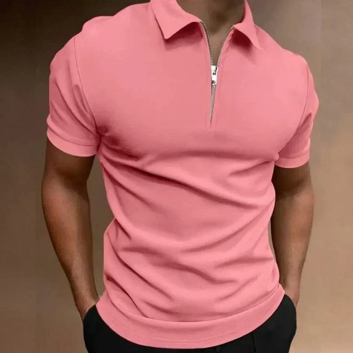 Nicolas | Polo Zippé Chic Moderne