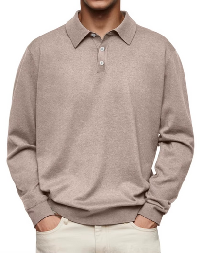 OLIVIER | POLO COL MOTIF