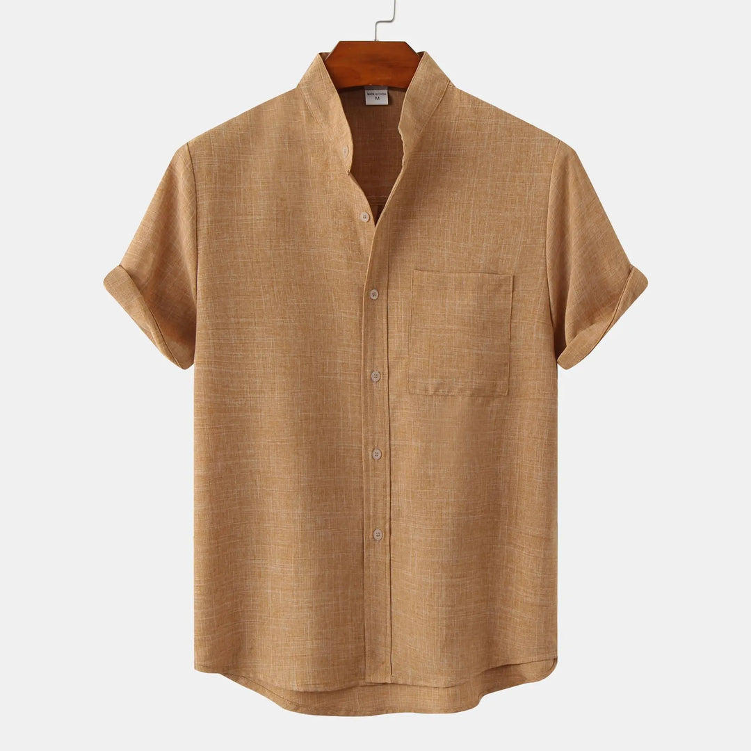 Léo | Chemise Estivale Col Officier