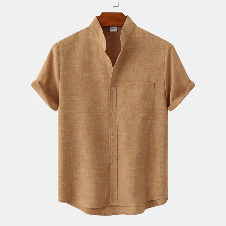 Léo | Chemise Estivale Col Officier