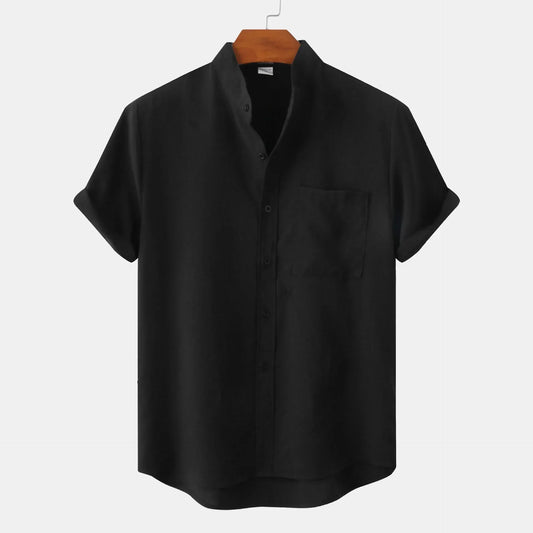 LÉO | CHEMISE ESTIVALE COL OFFICIER