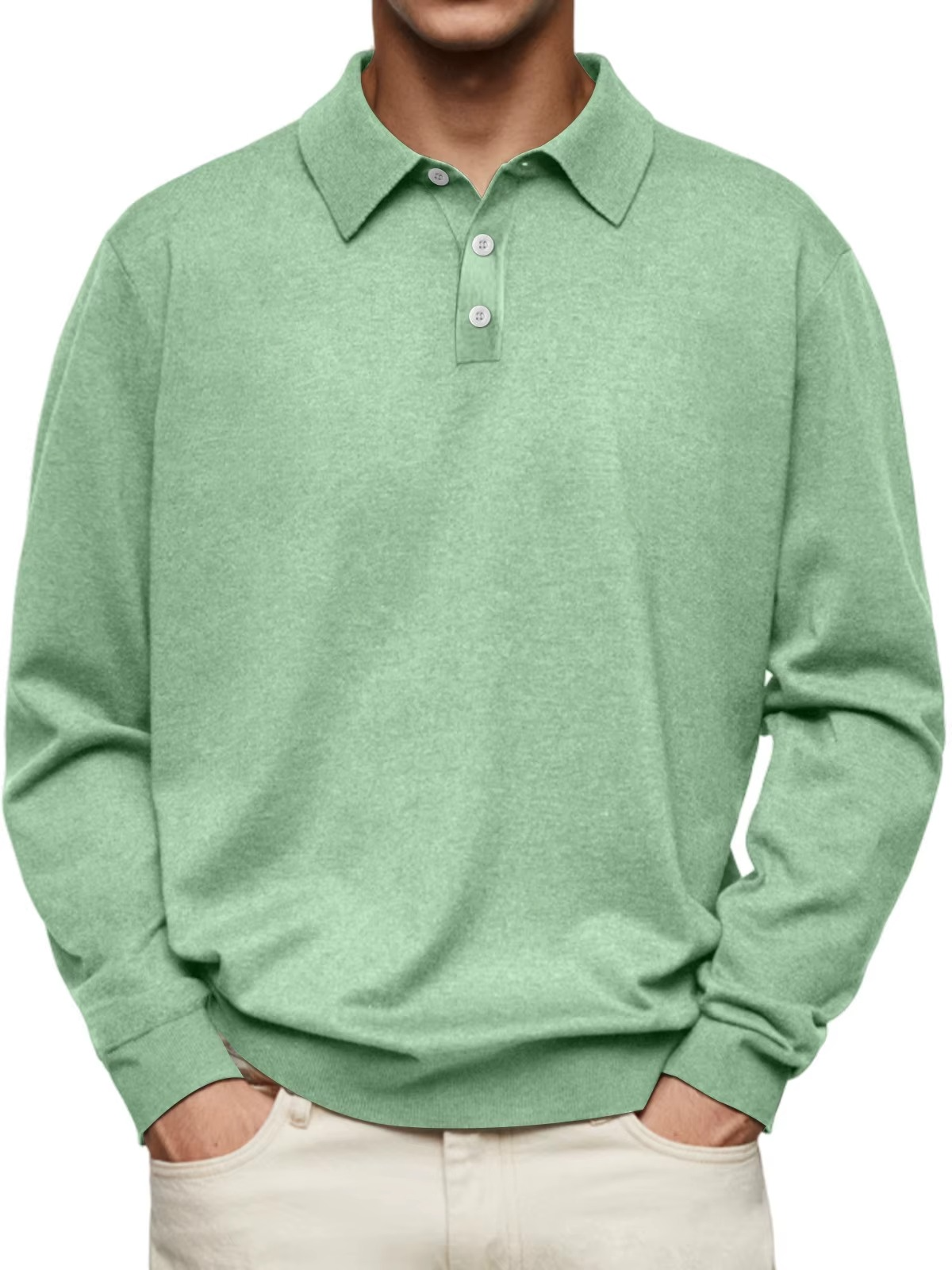 OLIVIER | POLO COL MOTIF
