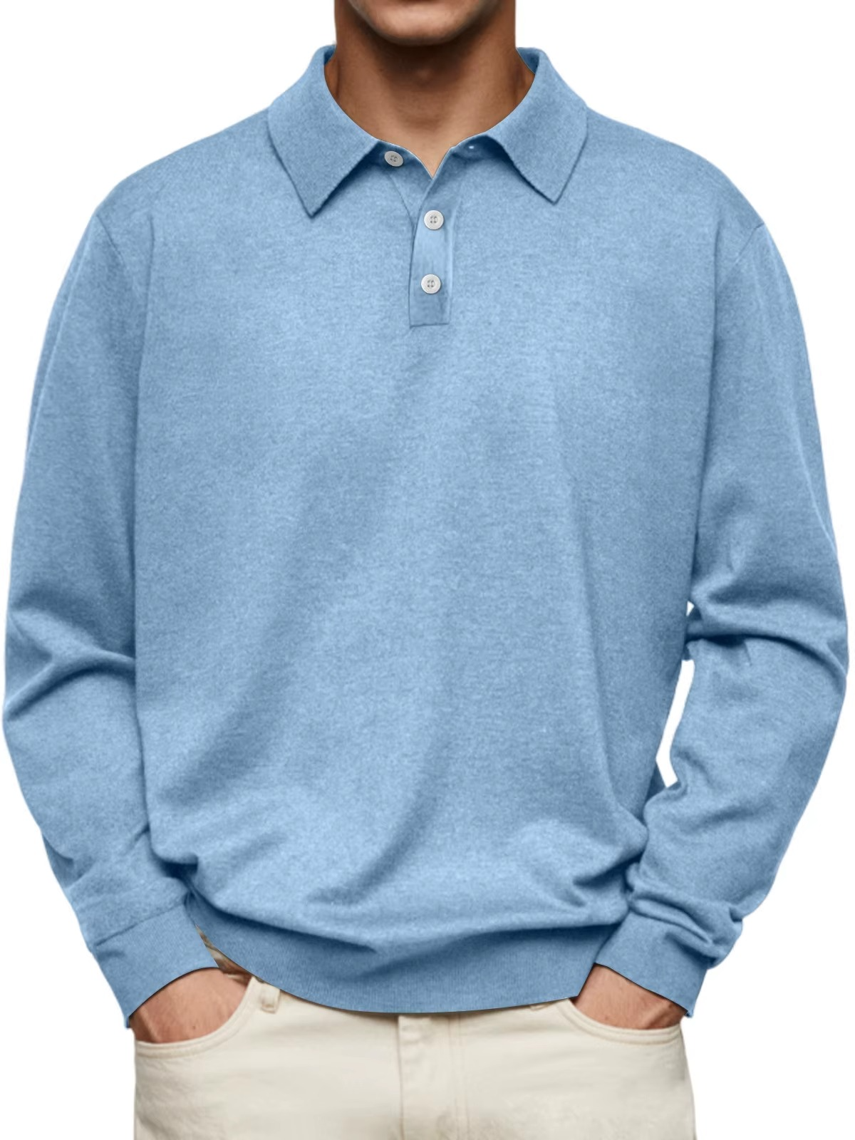 OLIVIER | POLO COL MOTIF