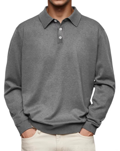OLIVIER | POLO COL MOTIF