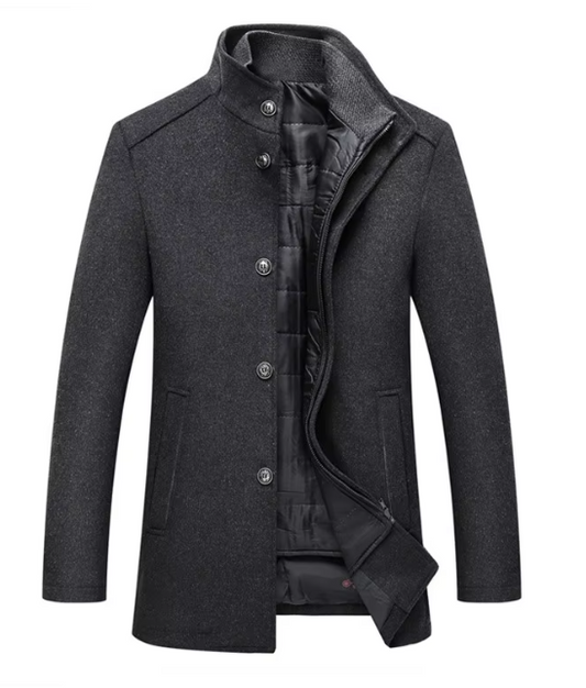 ÉTIENNE | VESTE HIVER CONFORTABLE ÉLÉGANTE