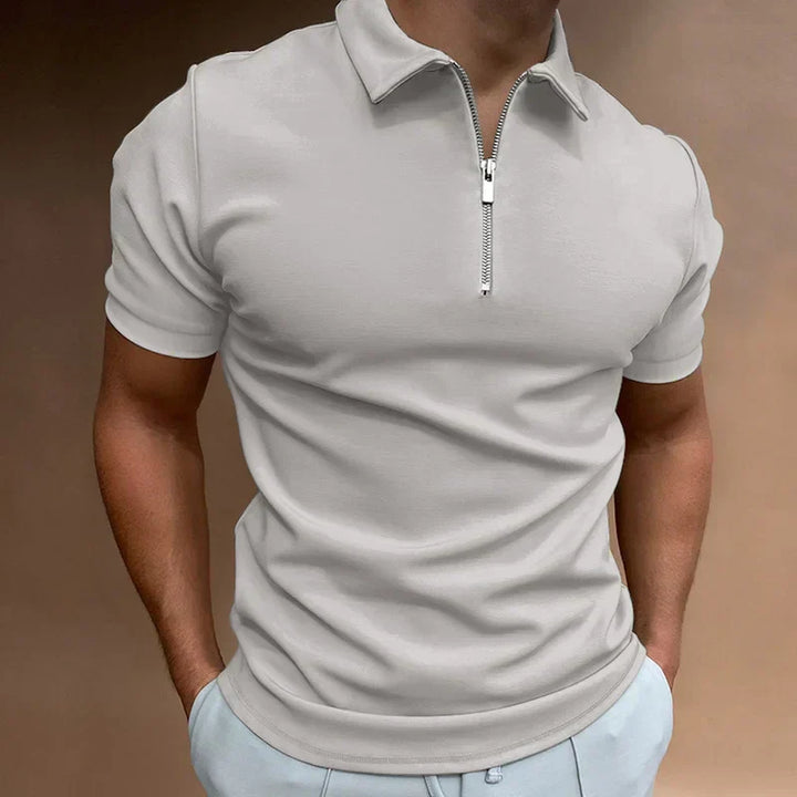 Nicolas | Polo Zippé Chic Moderne