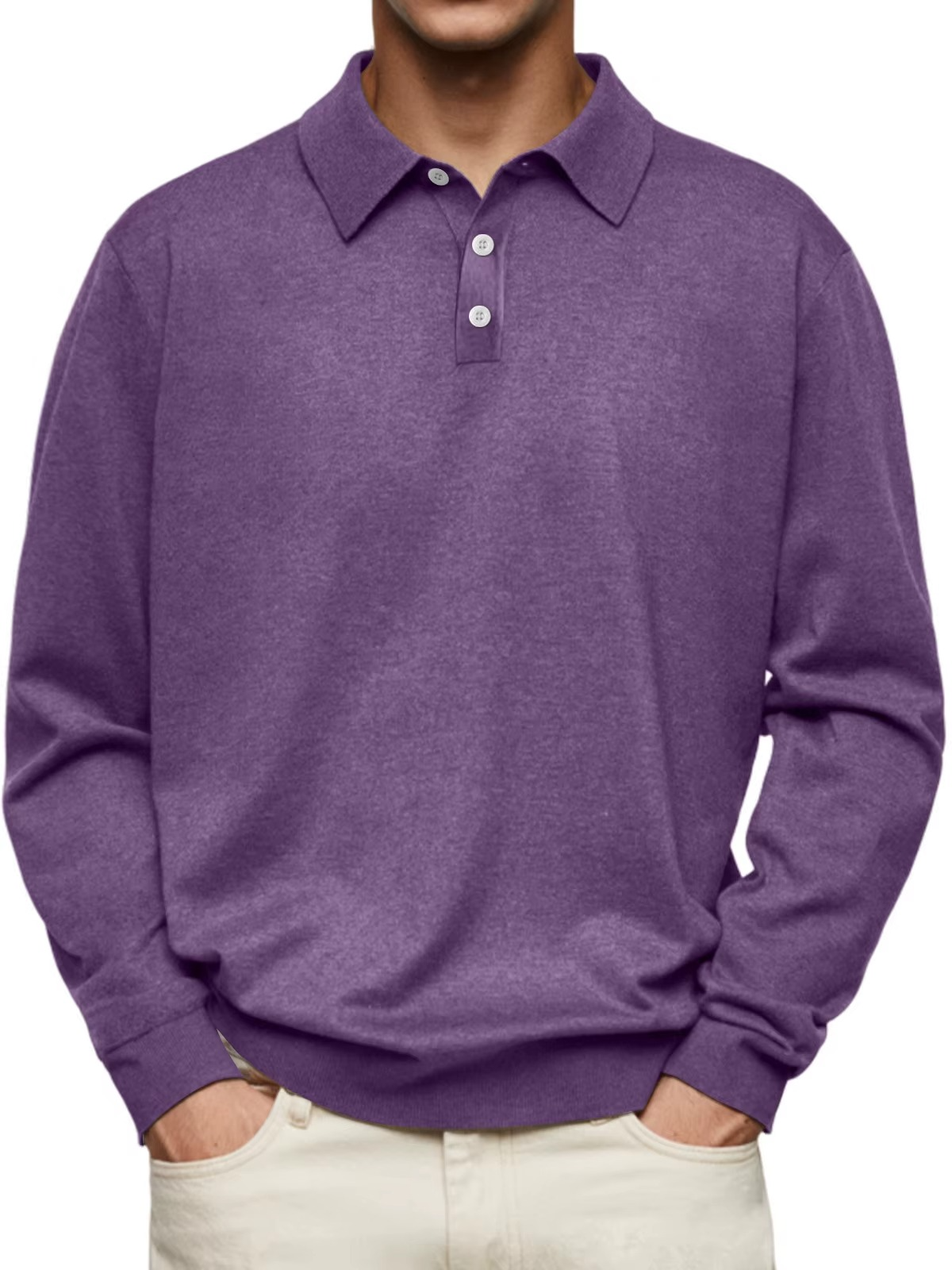 OLIVIER | POLO COL MOTIF