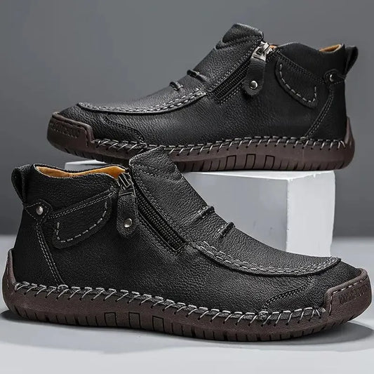 SÉBASTIEN | MOCASSINS CUIR CLASSIQUE RAFFINÉ