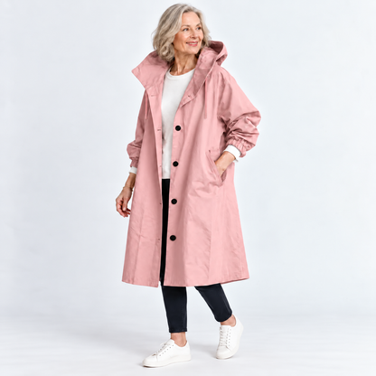 ROSALIE | TRENCH LONG À CAPUCHE