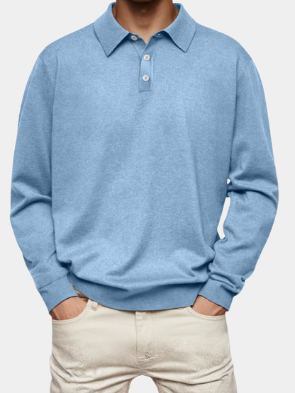 OLIVIER | POLO COL MOTIF