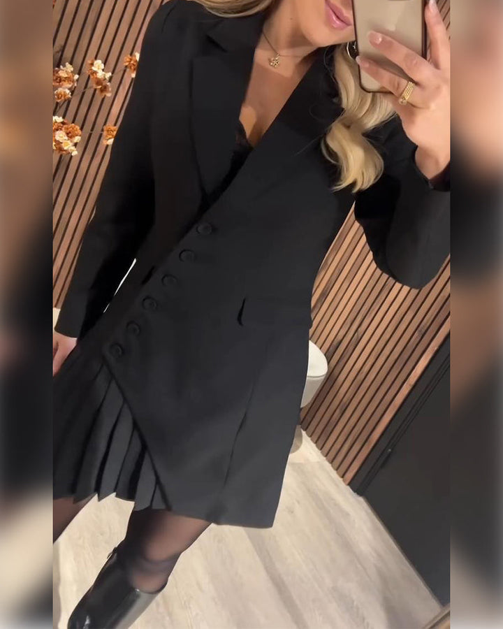 Adèle | Robe Revers Blazer