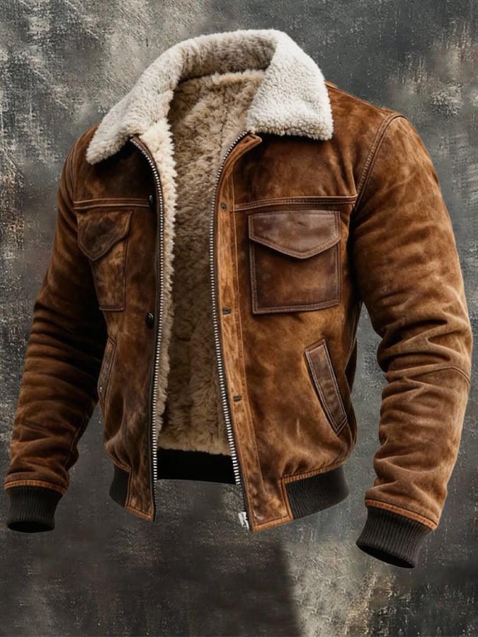 LÉO | BLOUSON AVIATEUR COL DOUILLET