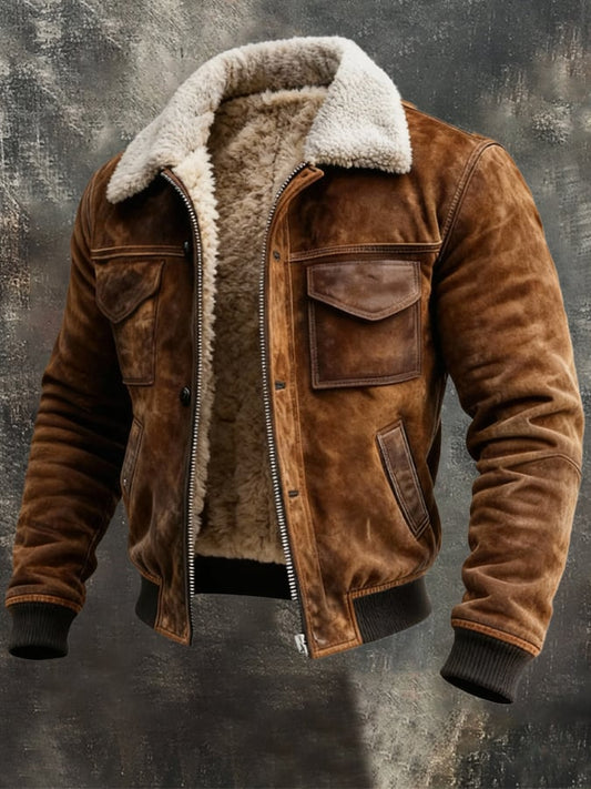LÉO | BLOUSON AVIATEUR COL DOUILLET
